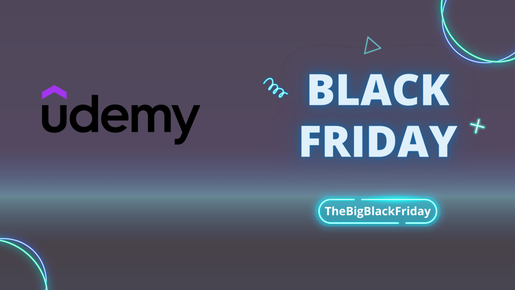 Udemy Black Friday - TheBigBlackFriday