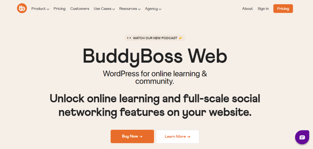 BuddyBoss -official page