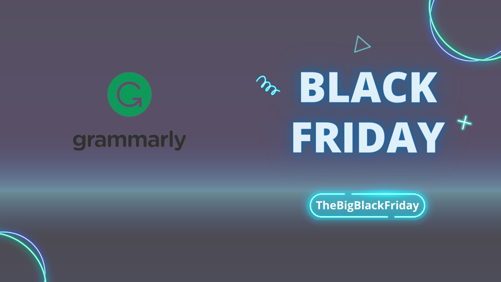 Grammarly Black Friday - TheBigBlackFriday