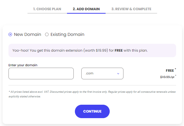 Add Your Domain